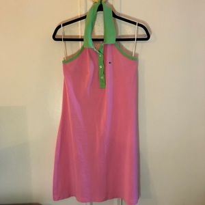 Lacoste halter collar dress
